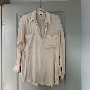 Silky Free People blouse